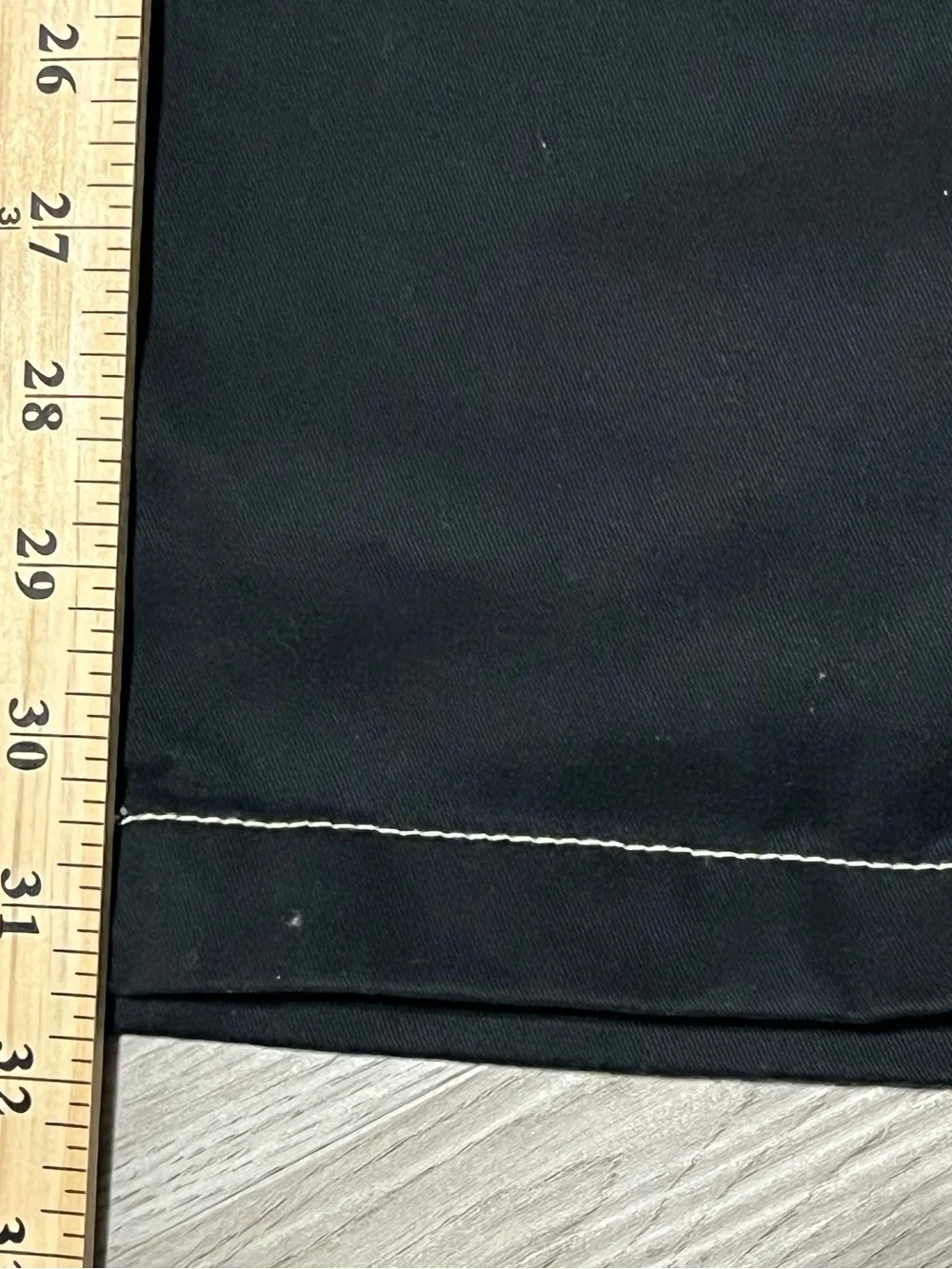 True Religion Cargo Pants Mens Size 44 Jet Black Outline Pocket Logo New $169